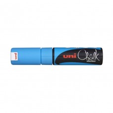 Uniball 8mm Light Blue Chisel Tip Chalk Marker 