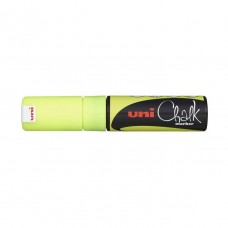 Uniball 8mm Fluro Yellow Chisel Tip Chalk Marker