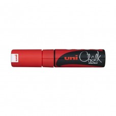 Uniball 8mm Red Chisel Tip Chalk Marker