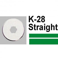 Carl K-28 Straight Replacement Trimmer Blade Pkt 2
